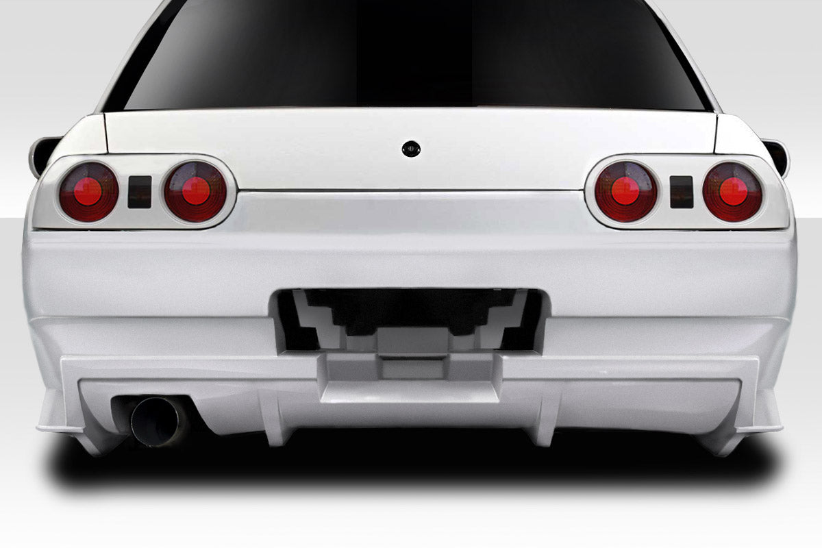 Get the Stunning Duraflex Demon V2 Rear Bumper Cover for 1989 - 1994 Nissan Skyline R32 2DR!