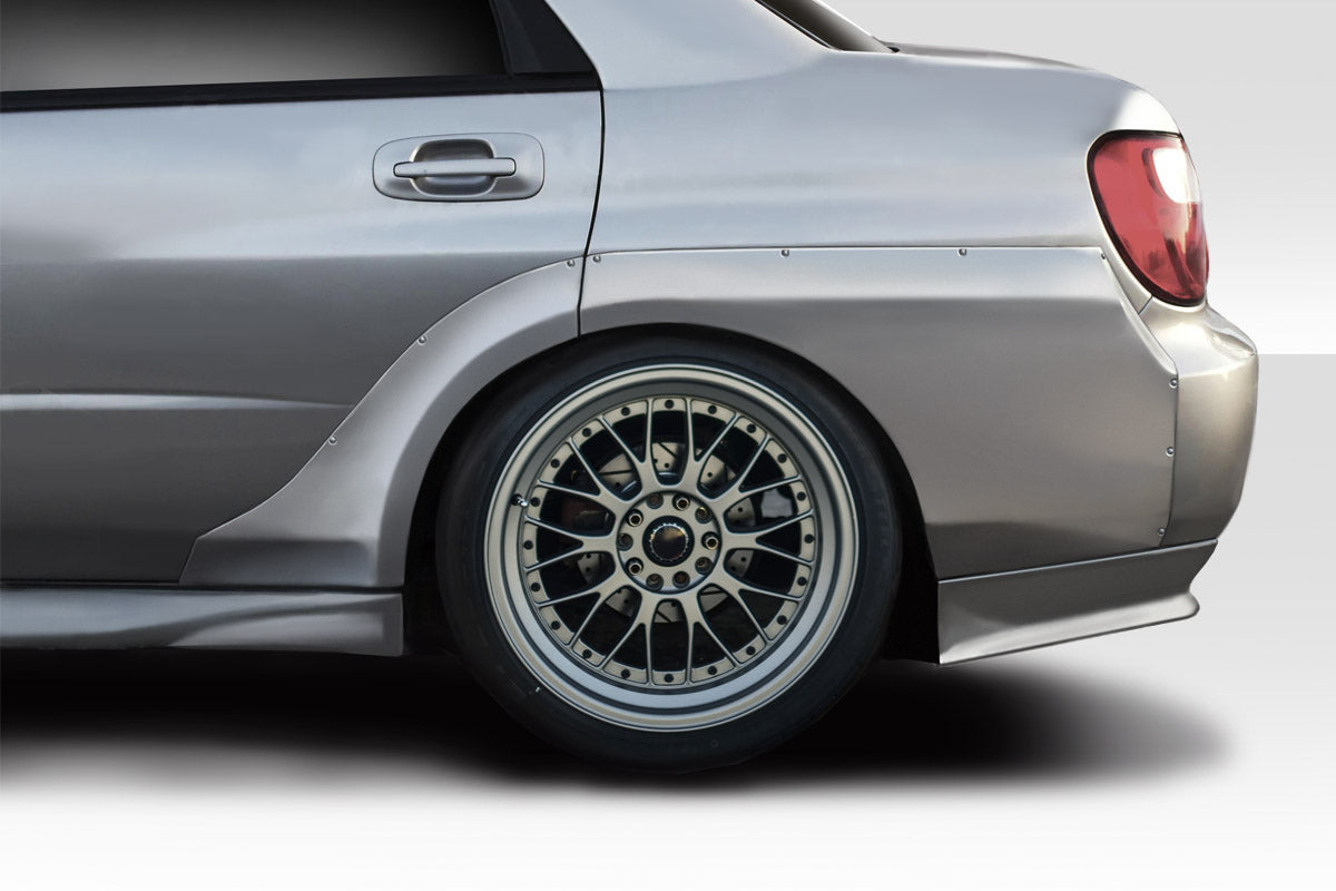 Revamp Your 2002 - 2007 Subaru Impreza WRX STI with Duraflex VRS 4 - Piece Wide Body Rear Fender Flares!