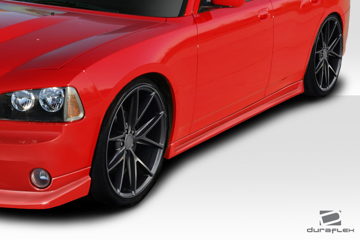 Revamp Your 2006 - 2010 Dodge Charger with Duraflex Markham 2 - Piece Side Skirts