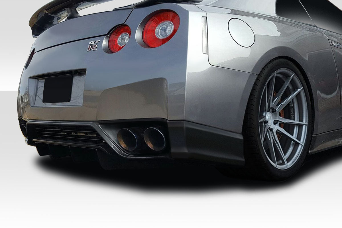 Unleash the Beast: 2009 - 2016 Nissan GT - R R35 Duraflex C - 1 Rear Add - Ons (2 Piece)
