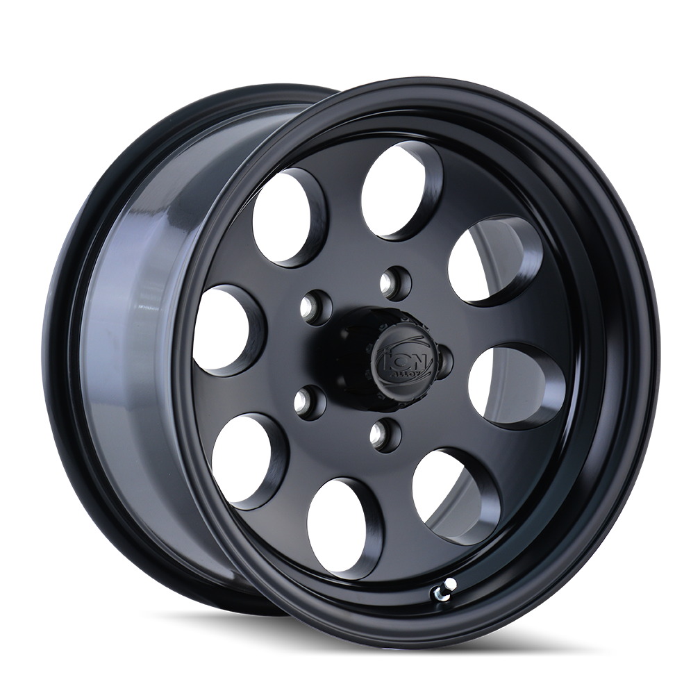 ION 171 Matte Black Wheels - 16x8, 8x165.1, ET-5, 130.8 - A Stunning Upgrade!
