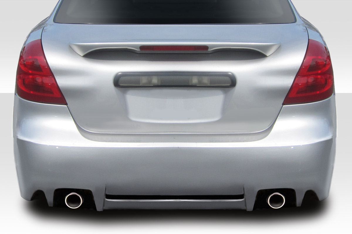 Upgrade Your 2004 - 2008 Pontiac Grand Prix with Duraflex Showoff One - Piece Rear Bumper!