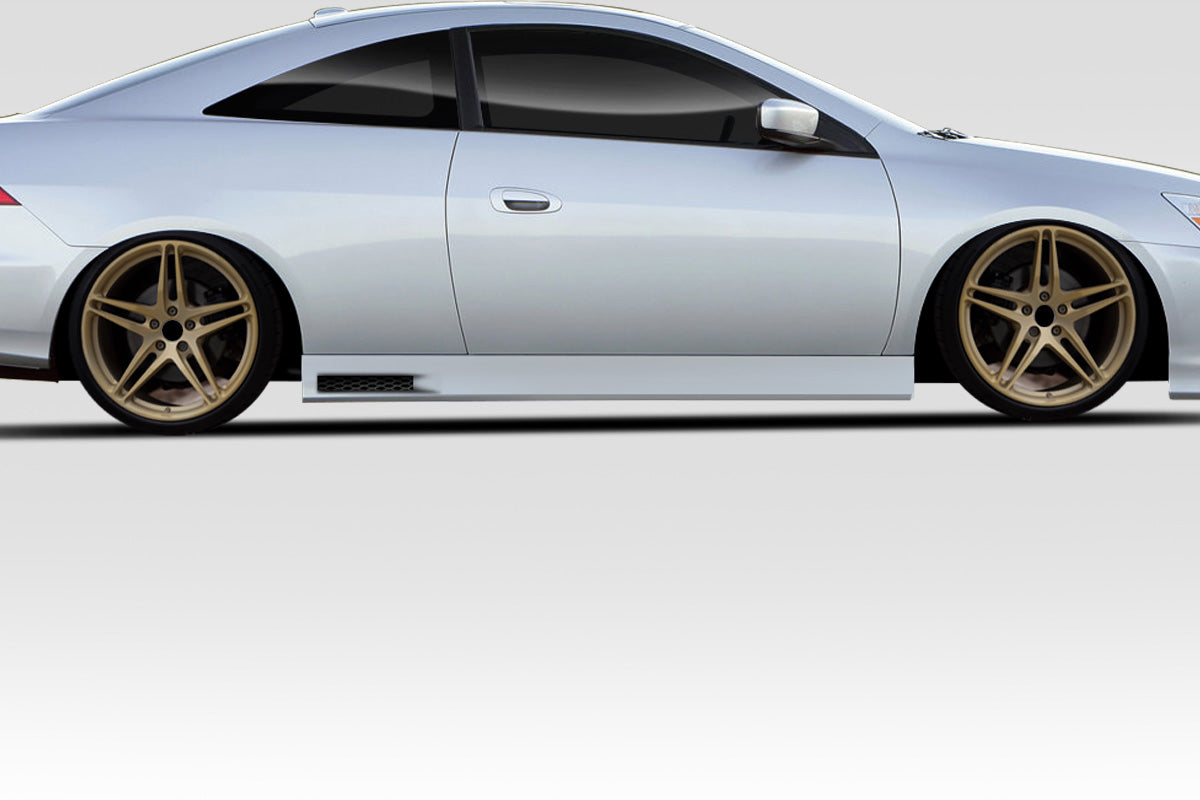 Upgrade Your 2003 - 2007 Honda Accord 2DR with Duraflex C - 2 Side Skirts (2 Piece Set)