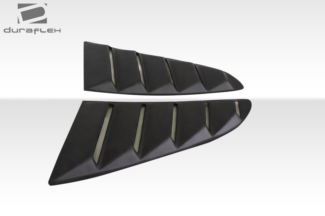 Revamp Your 2015 - 2023 Ford Mustang with Duraflex KT Window Scoops - 2 Piece Set!