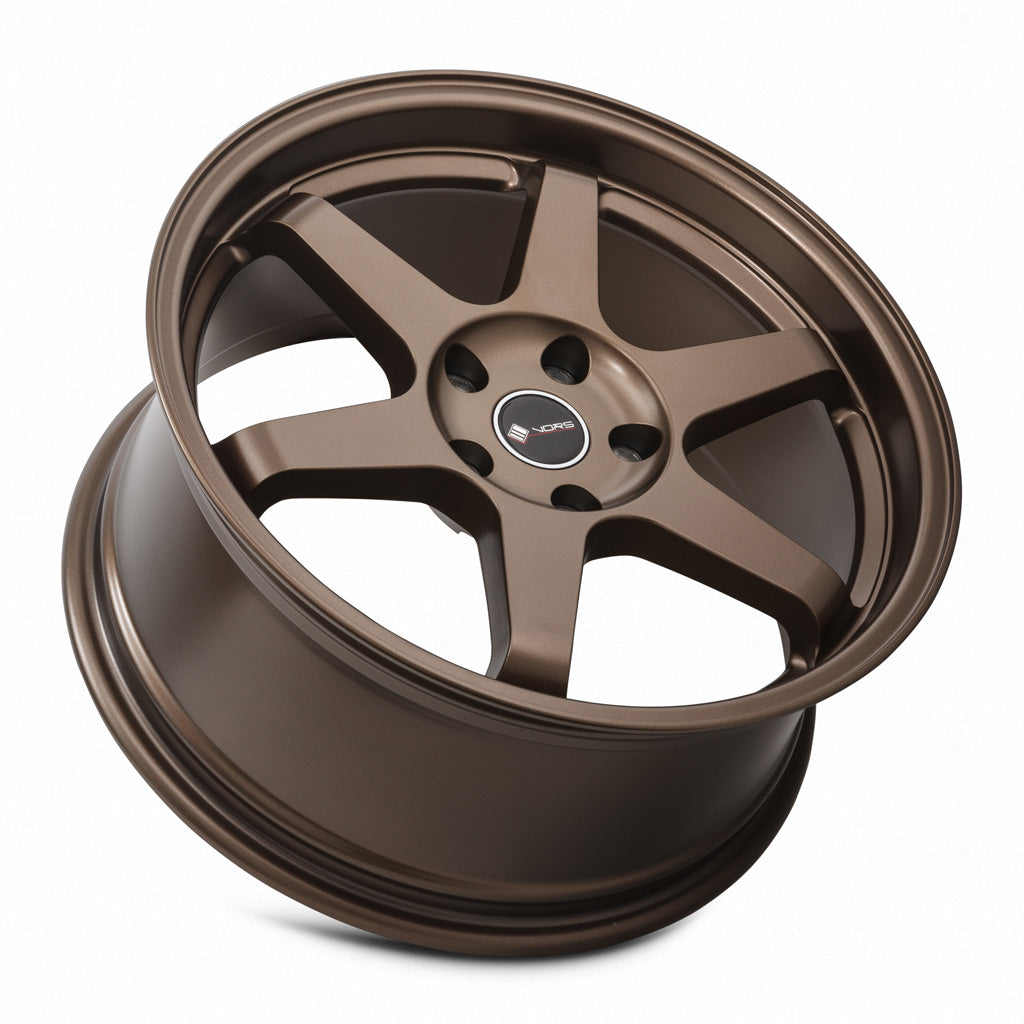 Vors TR37 18x8.5 5x108 Custom Drill ET35 73.1 Bronze - Stunning Wheels for Your Ride!