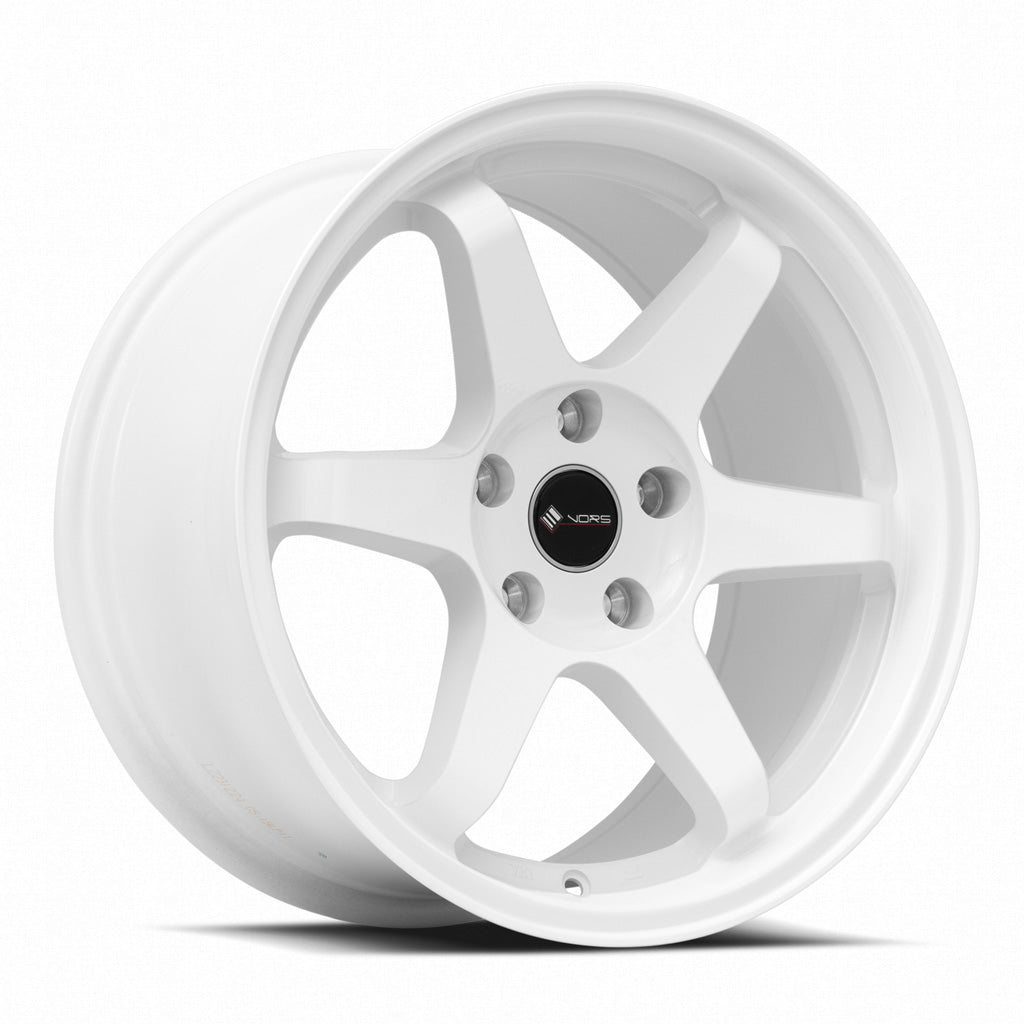 Vors TR37 Wheels - Stunning 17x9 White Rims with Custom Drill