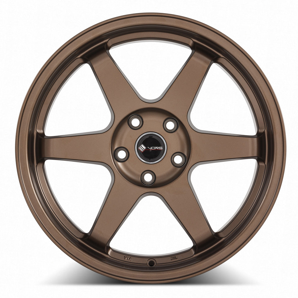 Stunning Vors TR37 Bronze Wheels - 18x9.5, 5x114.3, ET35, 73.1