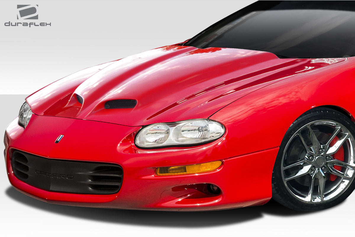 Revamp Your 1998 - 2002 Chevrolet Camaro with Duraflex WS6 One - Piece Hood