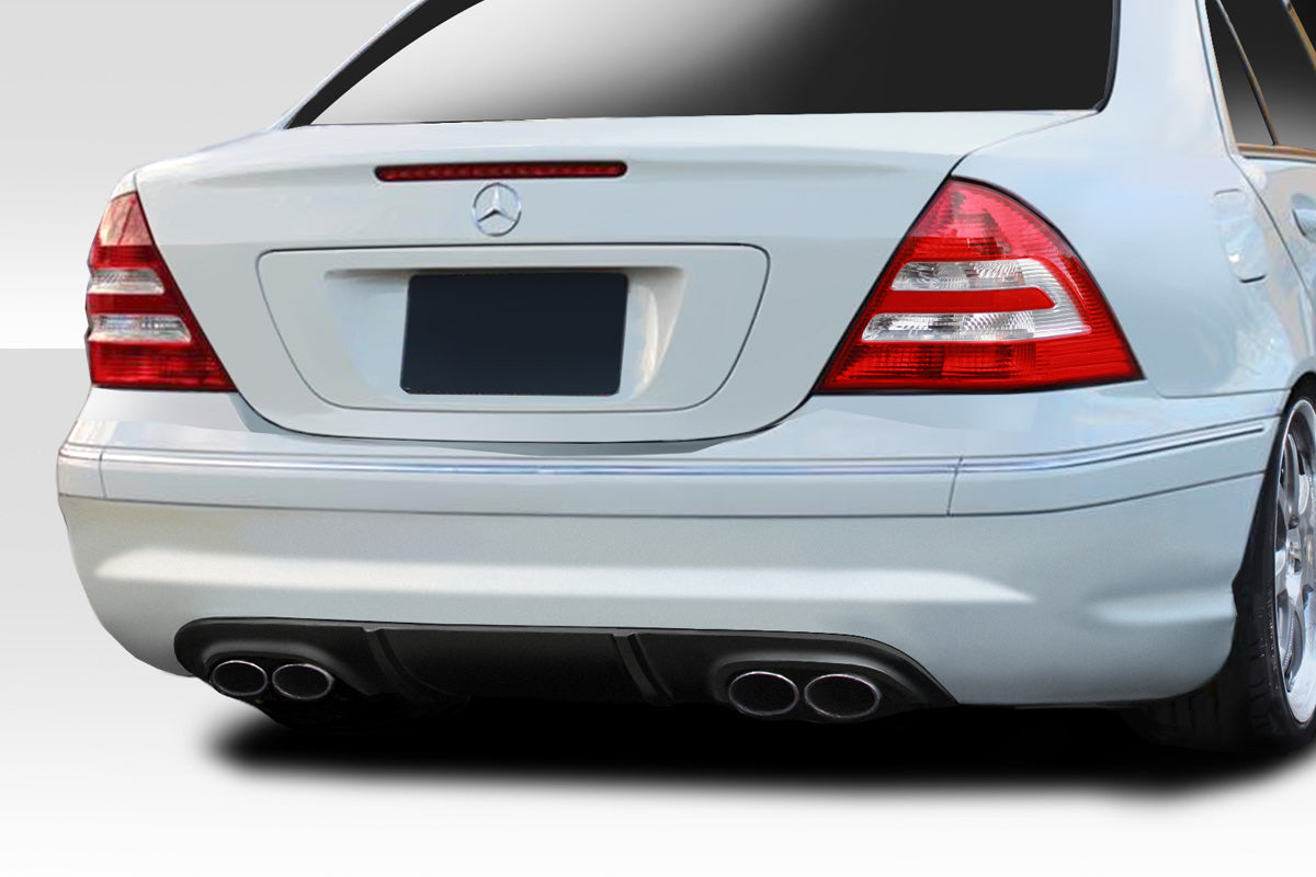 Upgrade Your 2001 - 2007 Mercedes C Class W203 with Duraflex L - Sport Rear Diffuser (AMG Rear Bumper Only)!