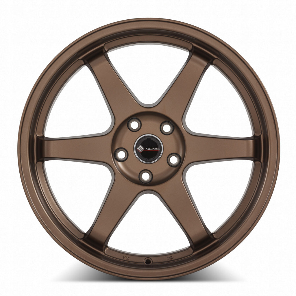 Stunning Vors TR37 Bronze Wheels - 19x8.5, 5x110 (Custom Drill), ET35, 73.1