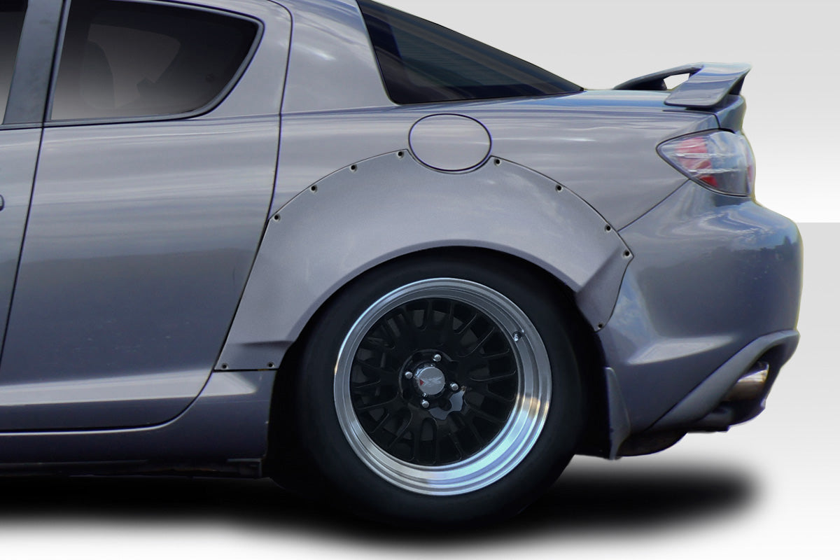 Upgrade Your 2004 - 2011 Mazda RX - 8 with Duraflex RBS 50mm Rear Fender Flares - 2 Piece Set