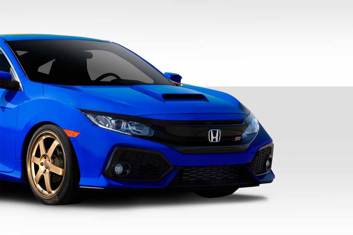 Get Your Hands on the Universal Duraflex Ram Air Type 3 Hood Scoop - One Piece Wonder!