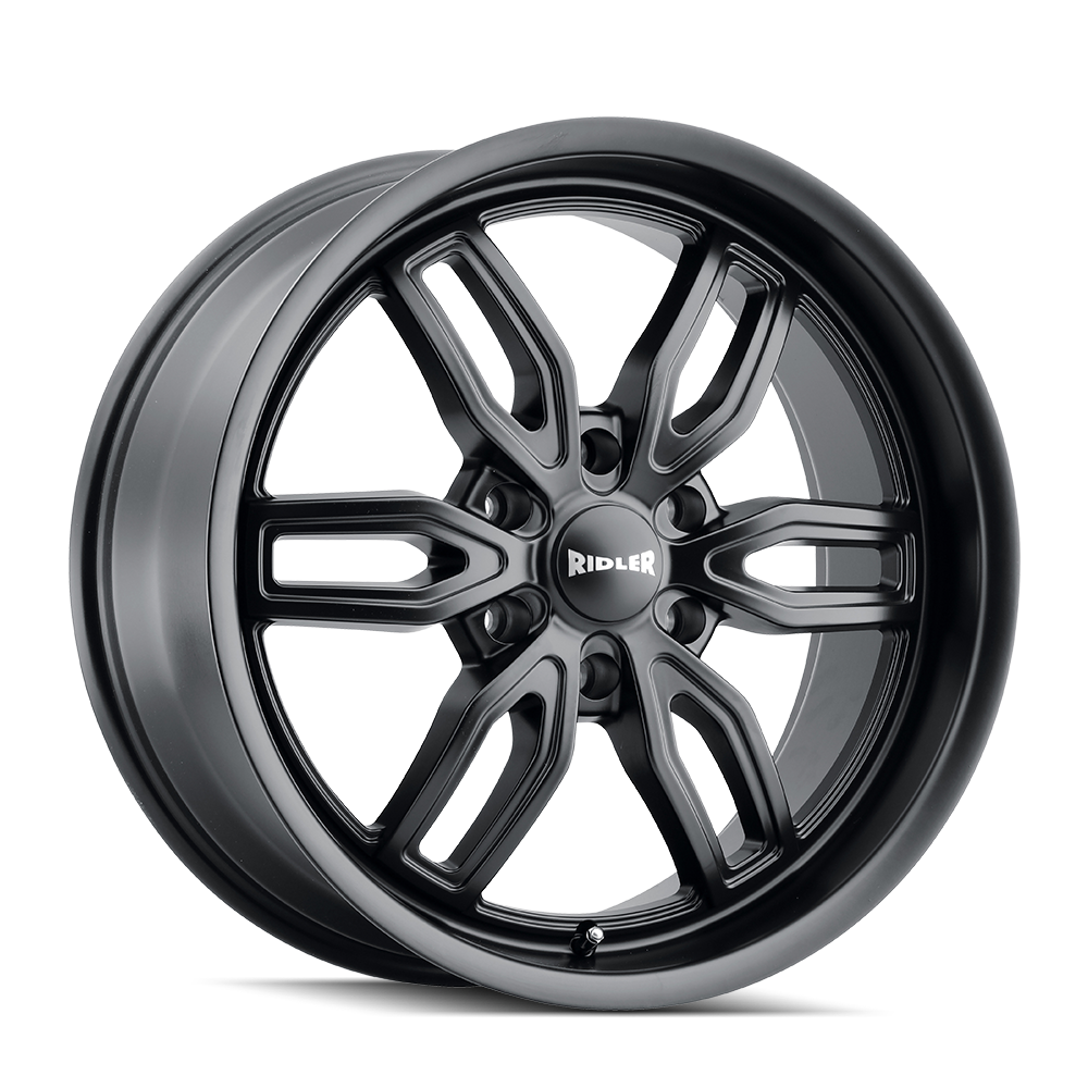 RIDLER 609 22x9.5 6x139.7 ET30 106.1 Matte Black - Stunning Wheels for Your Ride