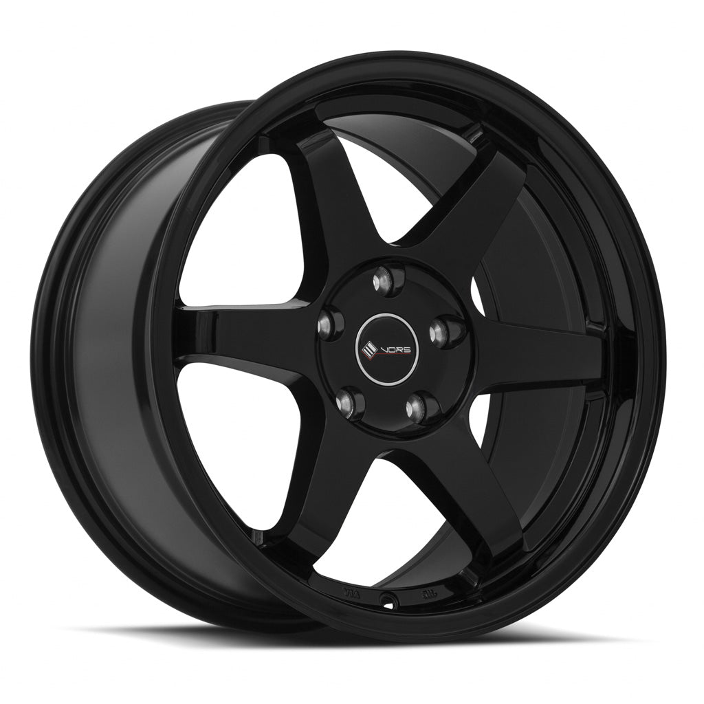Vors TR37 Gloss Black Wheels - 17x9, 5x114.3, ET30, 73.1 - Must-Have!