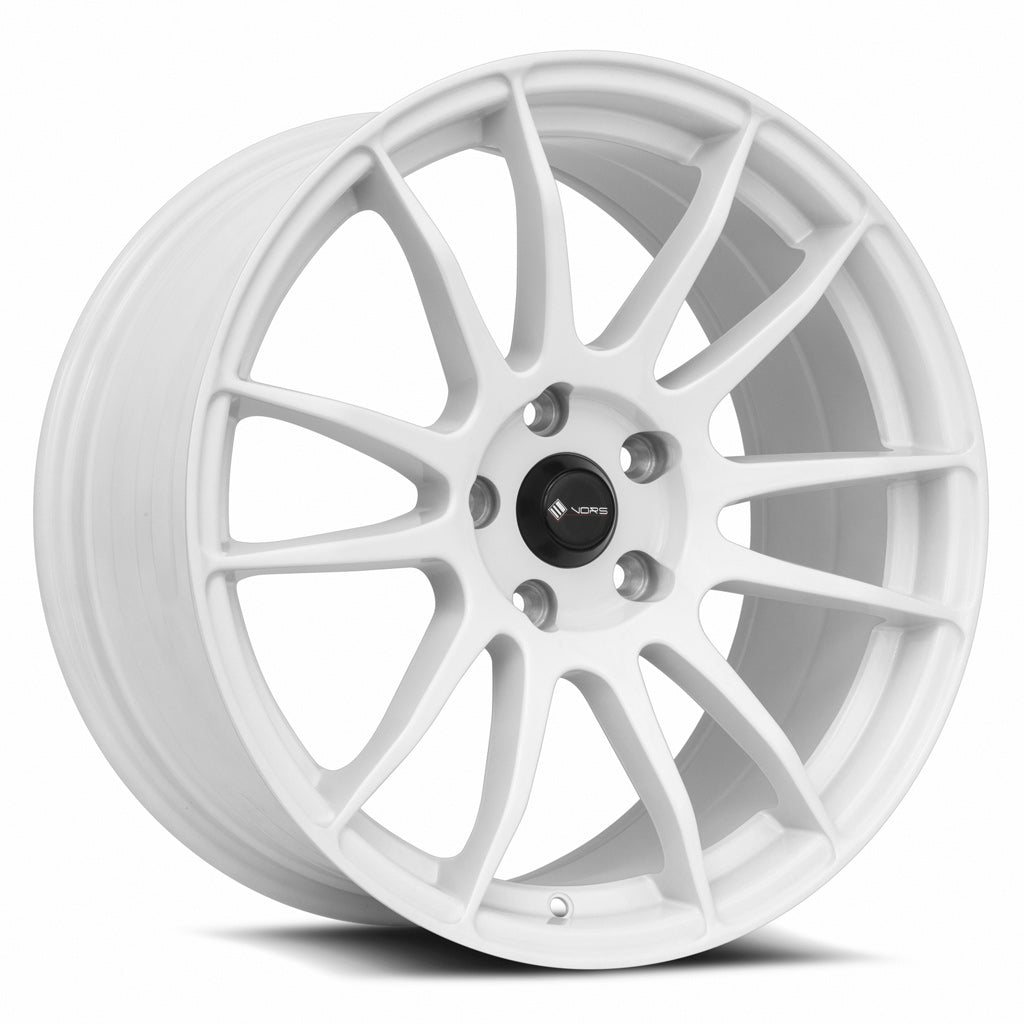Stunning Vors TR10 19x8.5 5x114.3 ET35 73.1 White Wheels - Upgrade Your Ride Now!