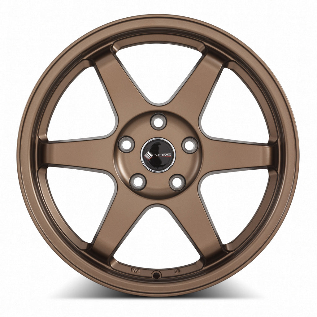Stunning Vors TR37 17x8 5x108 Custom Drill ET35 73.1 Bronze Wheels - Grab Yours Now!