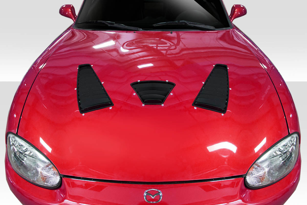 Universal Duraflex Trackstar 3 Hood Vents - 3 Piece: Unleash Your Vehicle's Potential!