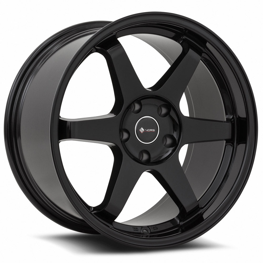 Stunning Vors TR37 19x9.5 5x112 Custom Drill ET22 73.1 Gloss Black Wheels - Upgrade Your Ride Now!