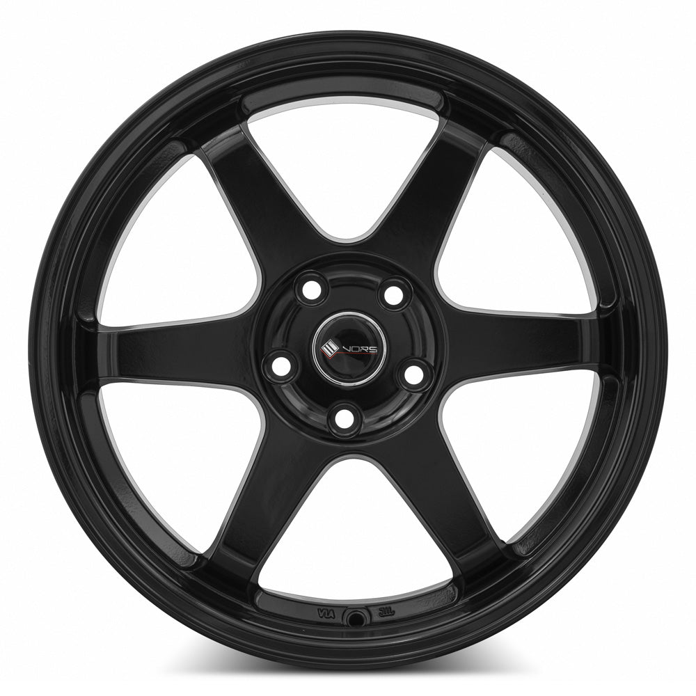 Stunning Vors TR37 17x8 5x120 (Custom Drill) ET35 73.1 Gloss Black Wheels - Grab Yours Now!