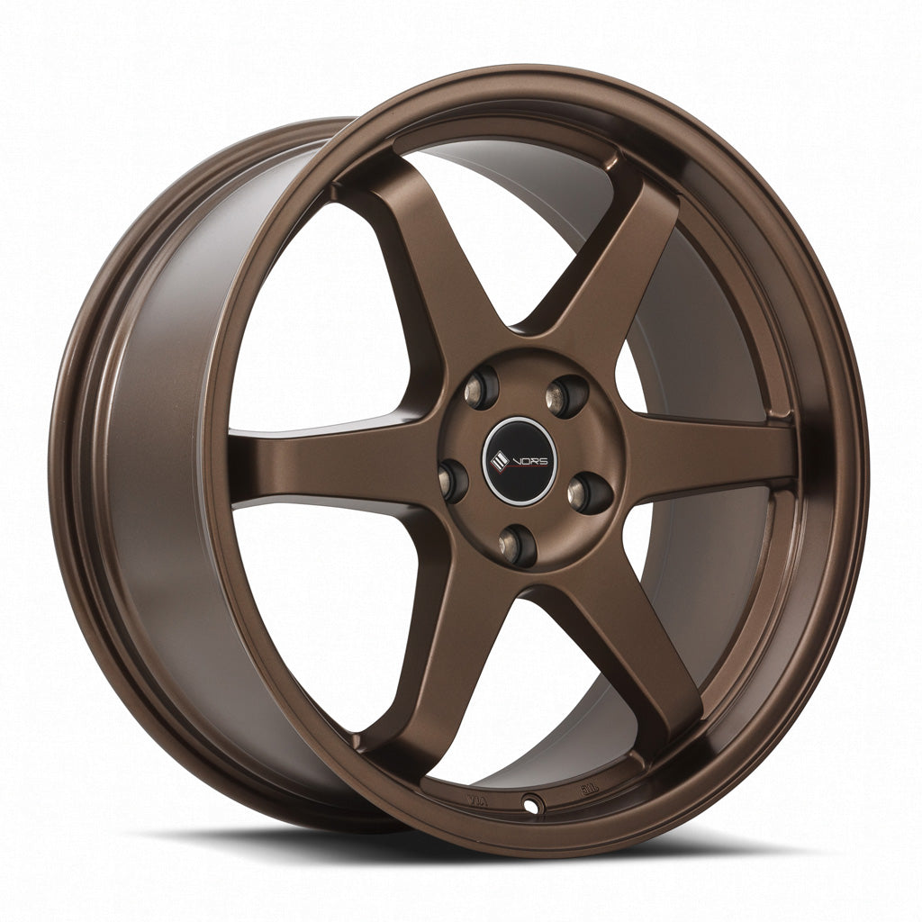 Stunning Vors TR37 Bronze Wheels - 19x8.5, 5x110 (Custom Drill), ET35, 73.1