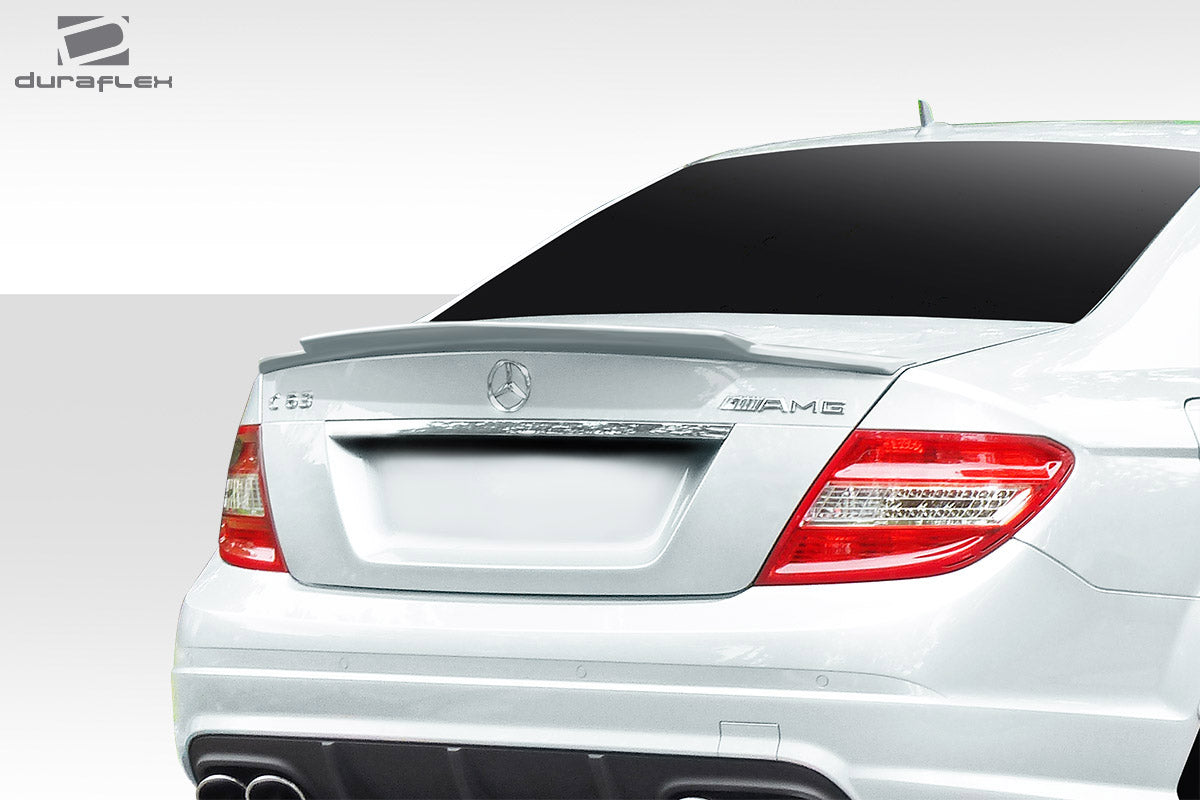 Enhance Your 2008 - 2014 Mercedes C Class W204 with Duraflex R - Tech One - Piece Wing Spoiler (S)