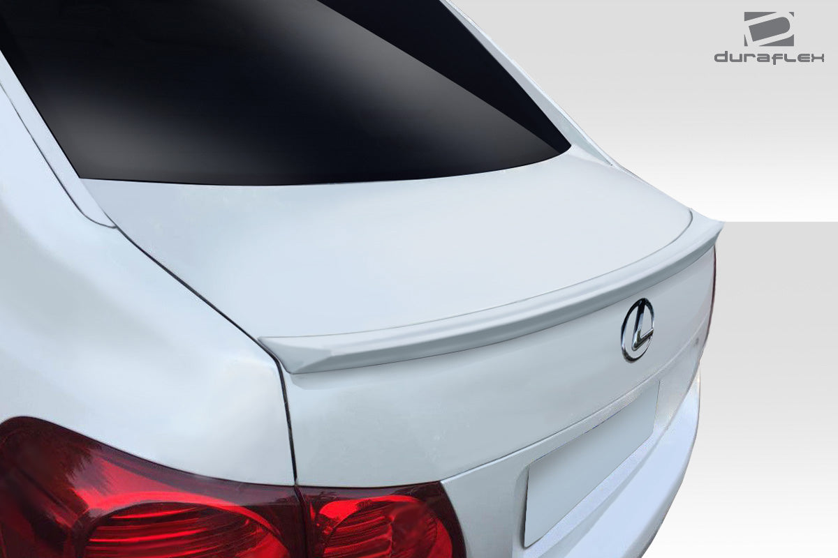 Revamp Your 2006 - 2011 Lexus GS300/GS350/GS430/GS450/GS460 with Duraflex I - Spec One - Piece Wing Trunk Lid Spoiler