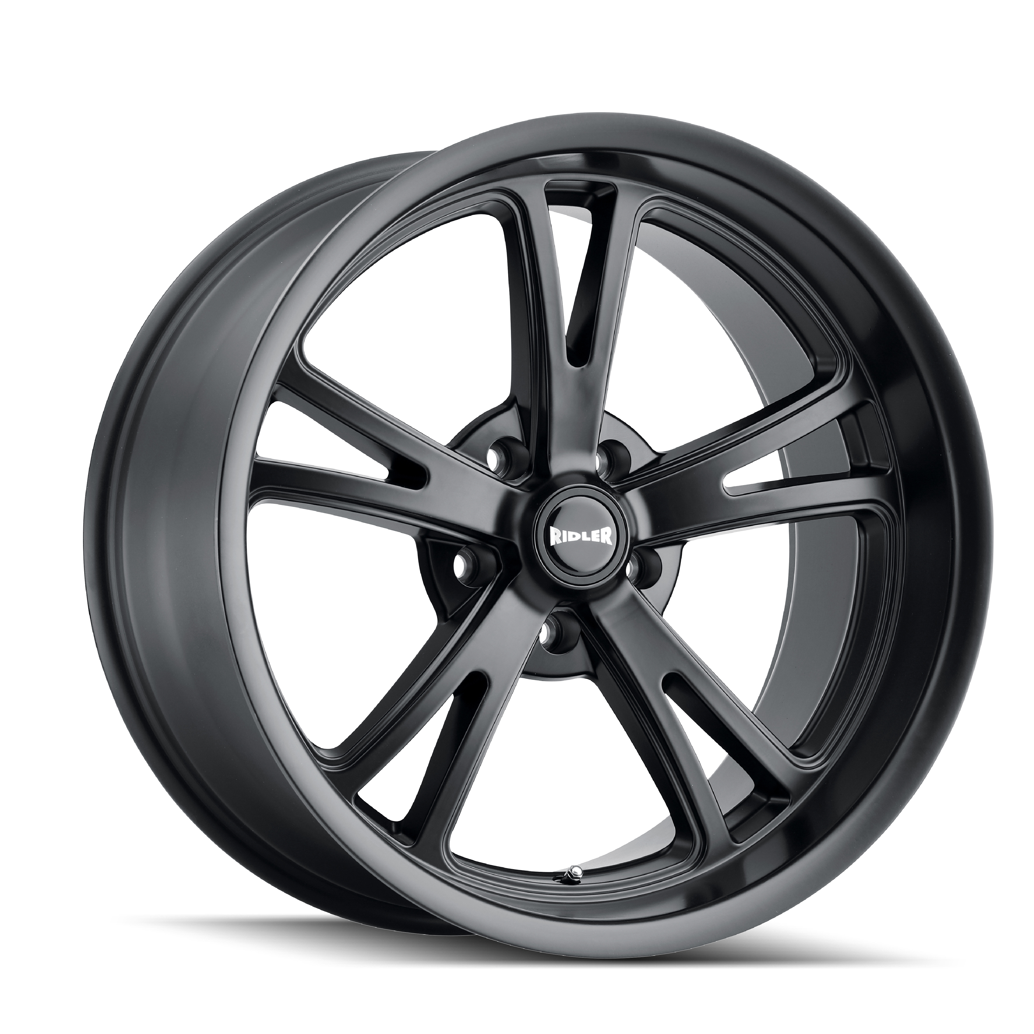 RIDLER 606 Matte Black Wheels - 22x9, 5x115, ET20