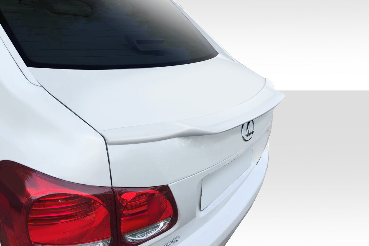 Upgrade Your 2006 - 2011 Lexus GS300/GS350/GS430/GS450/GS460 with Duraflex R - Tech One - Piece Wing Spoiler (S)