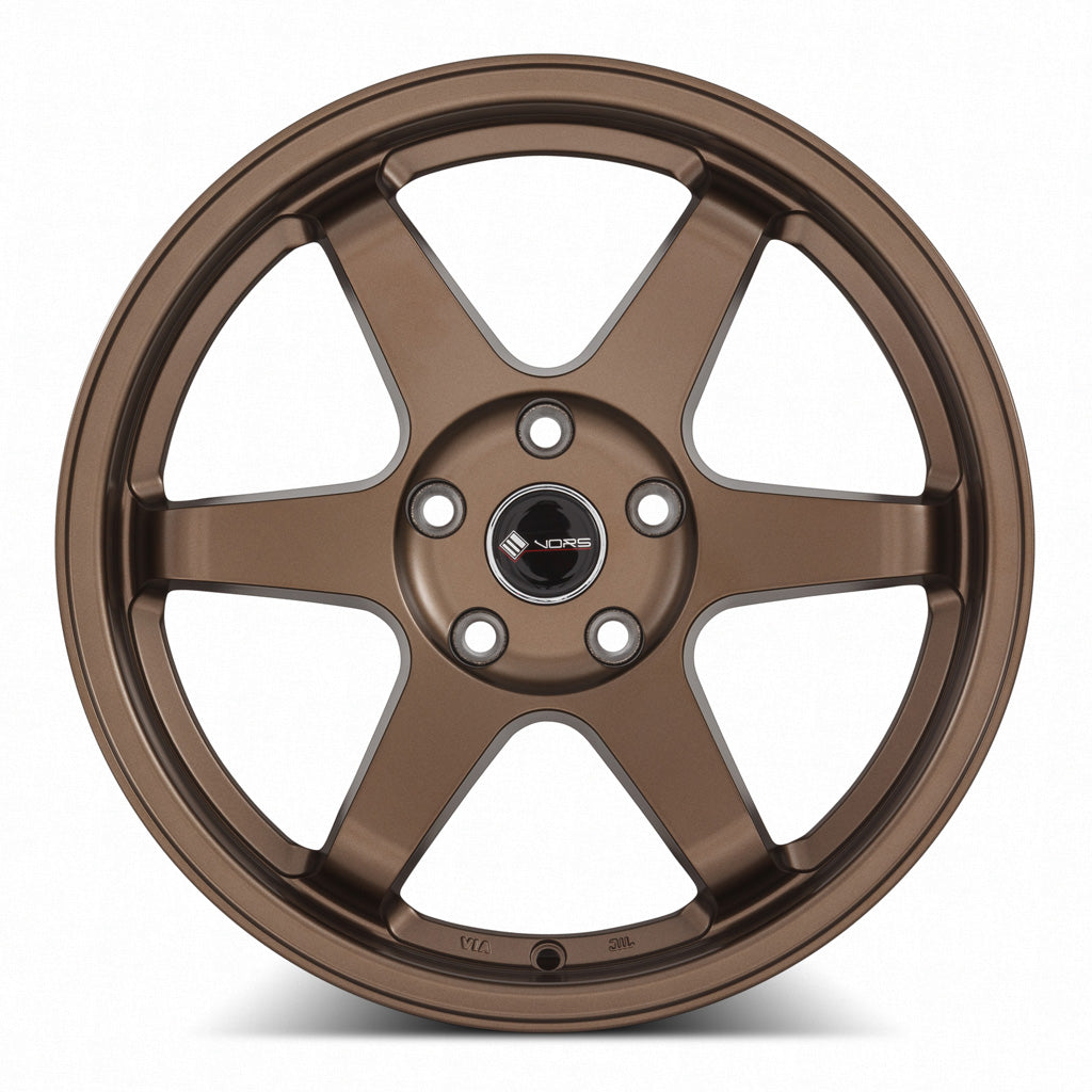 Vors TR37 Bronze Wheels - 17x9, 5x110 Custom Drill, ET30 73.1 - A Must-Have Upgrade!