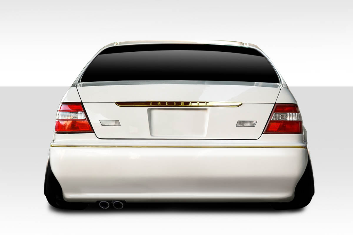 Unleash Style: 1997 - 2001 Infiniti Q45 Duraflex J Design Rear Bumper Cover (1 Piece)