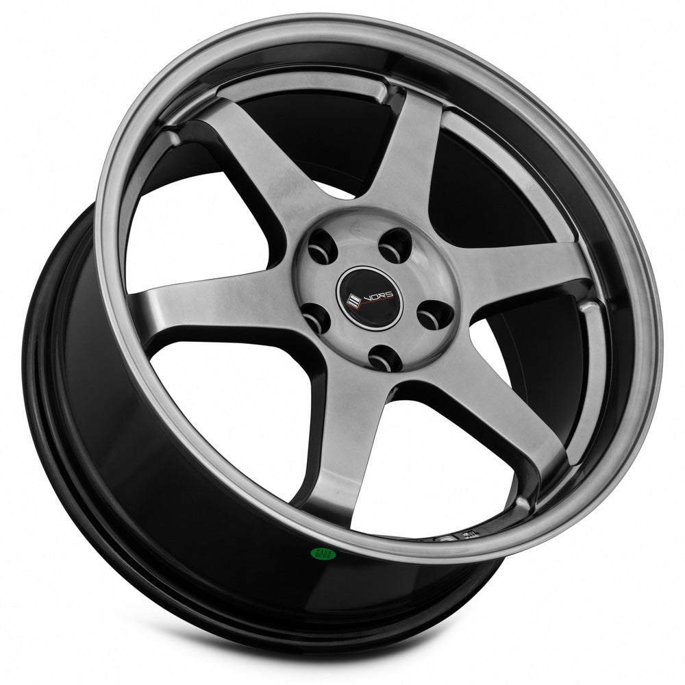 Vors TR37 17x8 Wheels - Custom Drill 5x110, ET35, 73.1 Hyper Black - Unleash Your Ride's Potential!