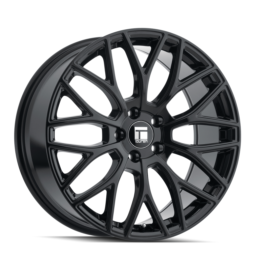 TOUREN TR76 Gloss Black Wheels - 19x8.5, 5x115 ET35 72.62 - Upgrade Your Ride Now!