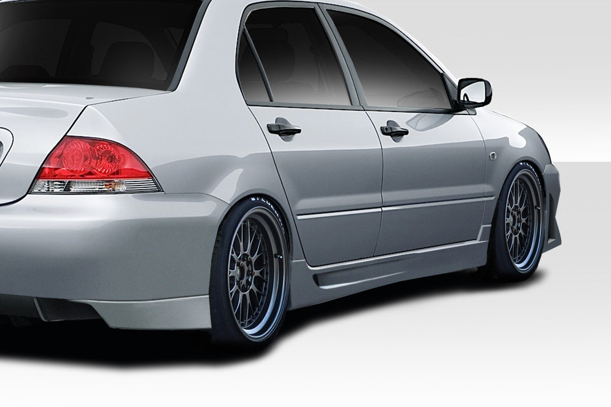 Upgrade Your 2004 - 2007 Mitsubishi Lancer with Duraflex Trackstar 4 - Piece Body Kit