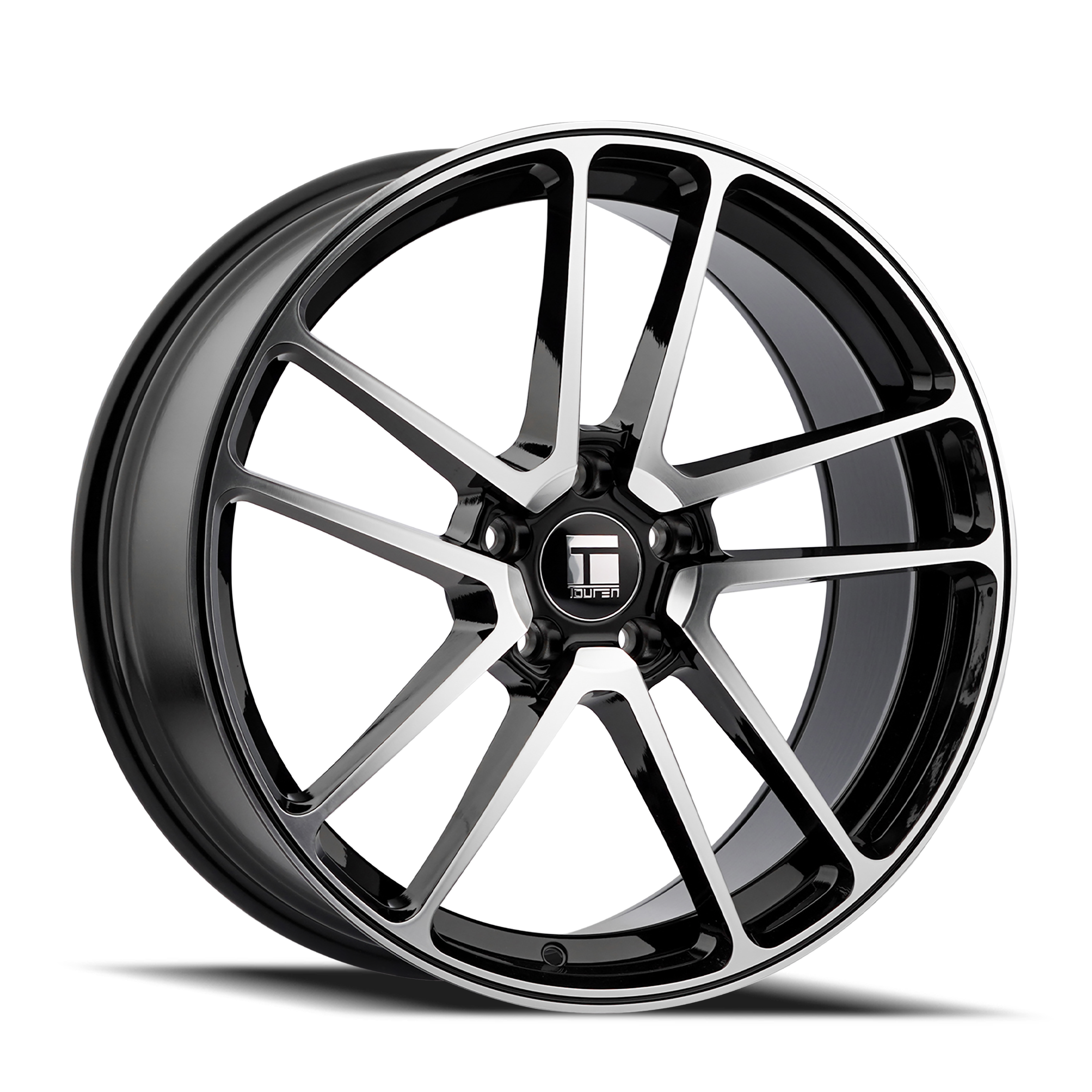 TOUREN TF97 20x9 5x112 ET35 66.6 Gloss Black Machined - Upgrade Your Ride Now!