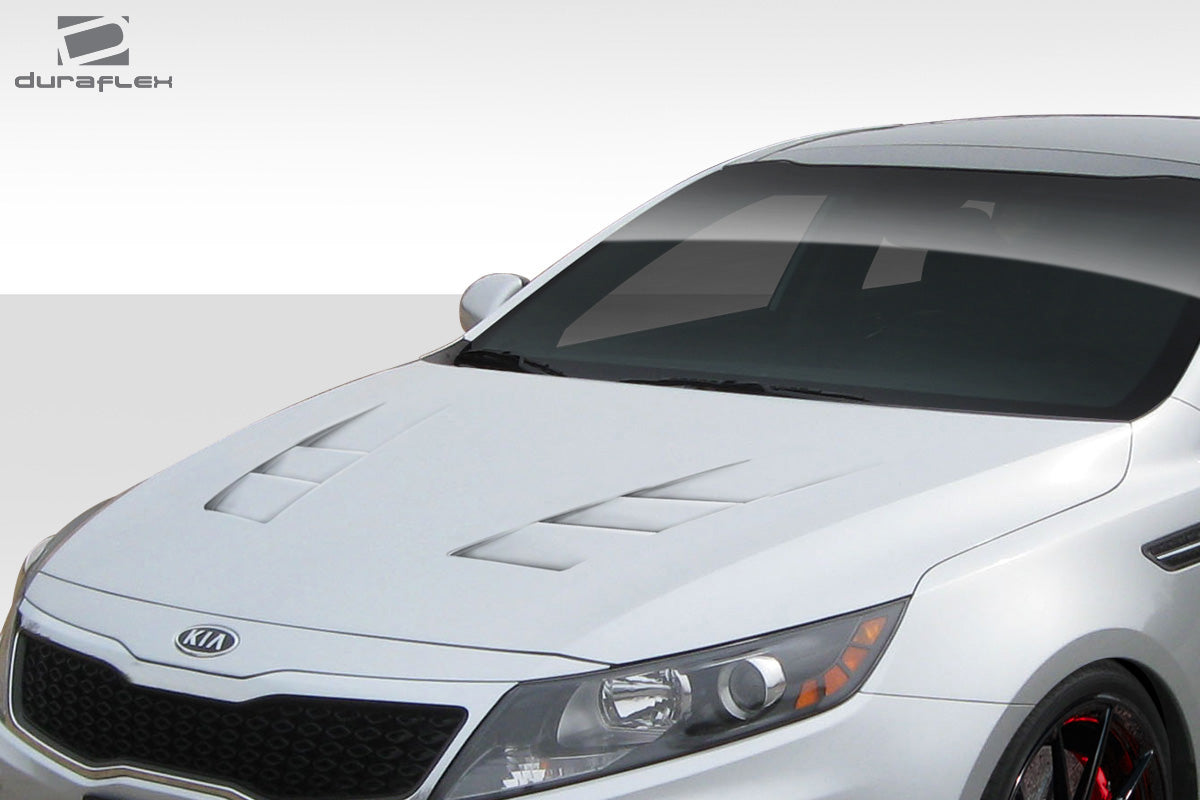 Upgrade Your 2011 - 2015 Kia Optima with Duraflex TS - 1 One - Piece Hood