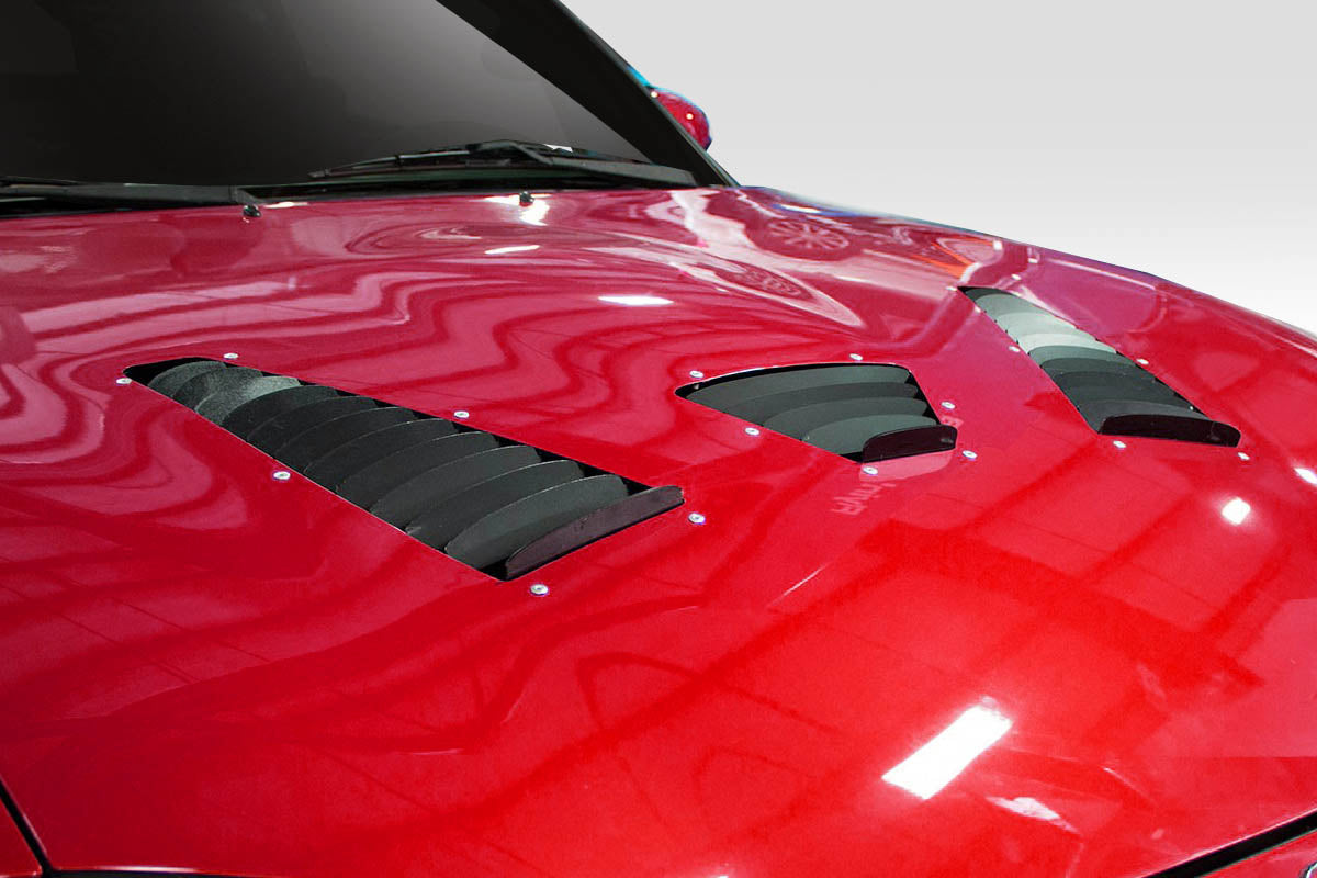 Universal Duraflex Trackstar 3 Hood Vents - 3 Piece: Unleash Your Vehicle's Potential!