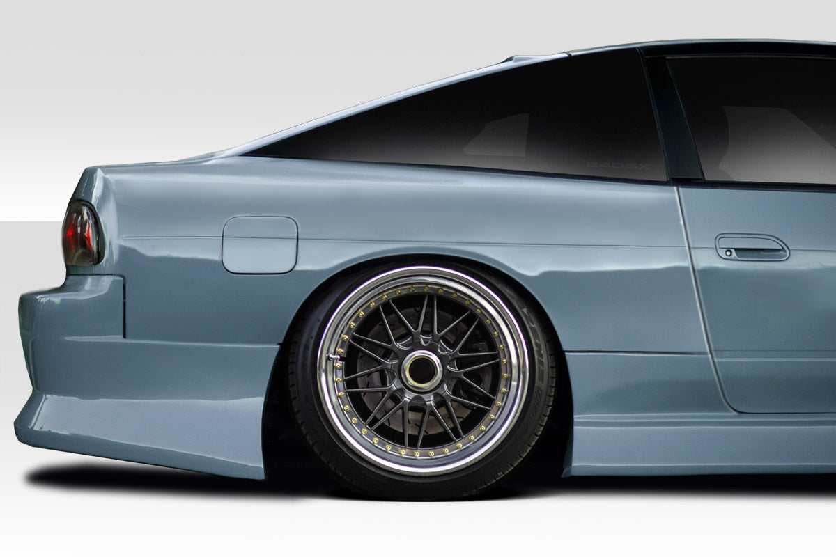 Get the 1989 - 1994 Nissan 240SX S13 HB Duraflex B Sport 70MM Wide Rear Fender Flares (2 - Piece Set)