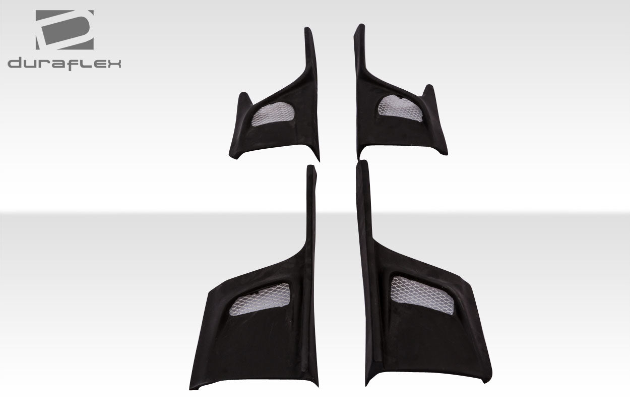 Revamp Your 2015 - 2023 Ford Mustang with Duraflex KT Style 4 - Piece Side Skirt Rocker Panel Add - Ons