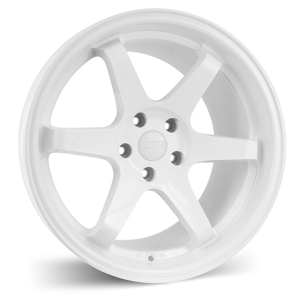 ESR SR07 19x8.5 5x114.3 ET30 Gloss White - Stunning Wheels for Your Ride!