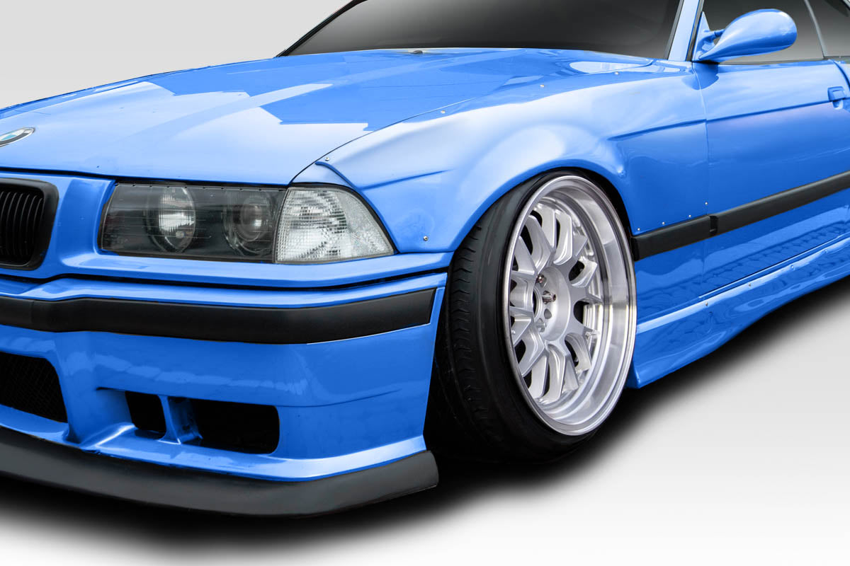 Enhance Your 1992 - 1998 BMW 3 Series M3 E36 with Duraflex C Spec Front Fender Flares - 2 Piece Set