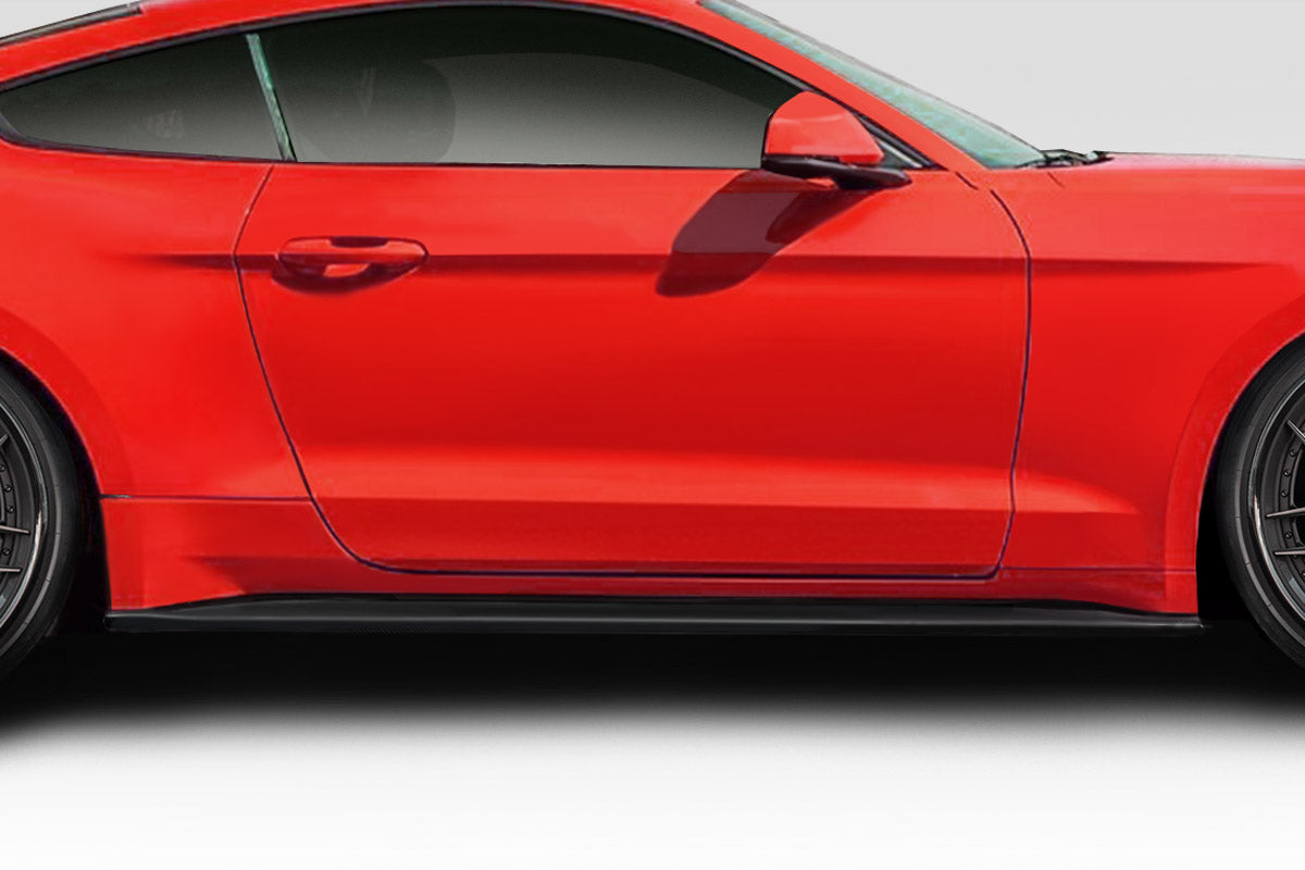 Upgrade Your 2015 - 2023 Ford Mustang with Duraflex KT Side Skirt Rocker Panels (2 Piece Set)