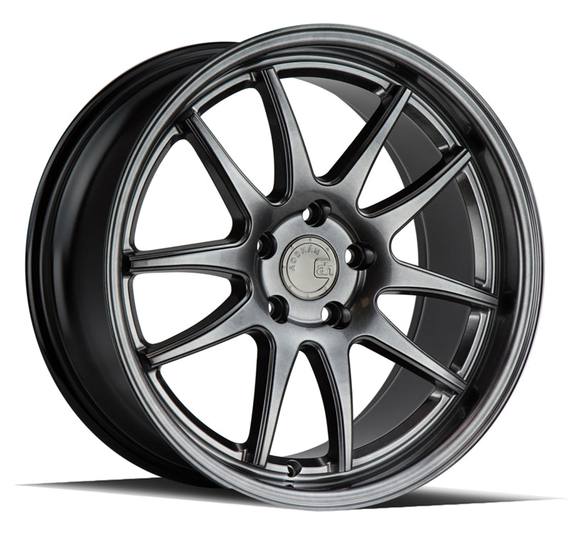 Aodhan DS02 18x8.5 5X100 +35 73.1 Hyper Black - Stylish Wheels for Your Ride