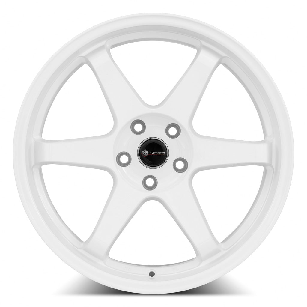 Stunning Vors TR37 19x9.5 5x110 (Custom Drill) ET22 73.1 White Wheels - Upgrade Your Ride Now!