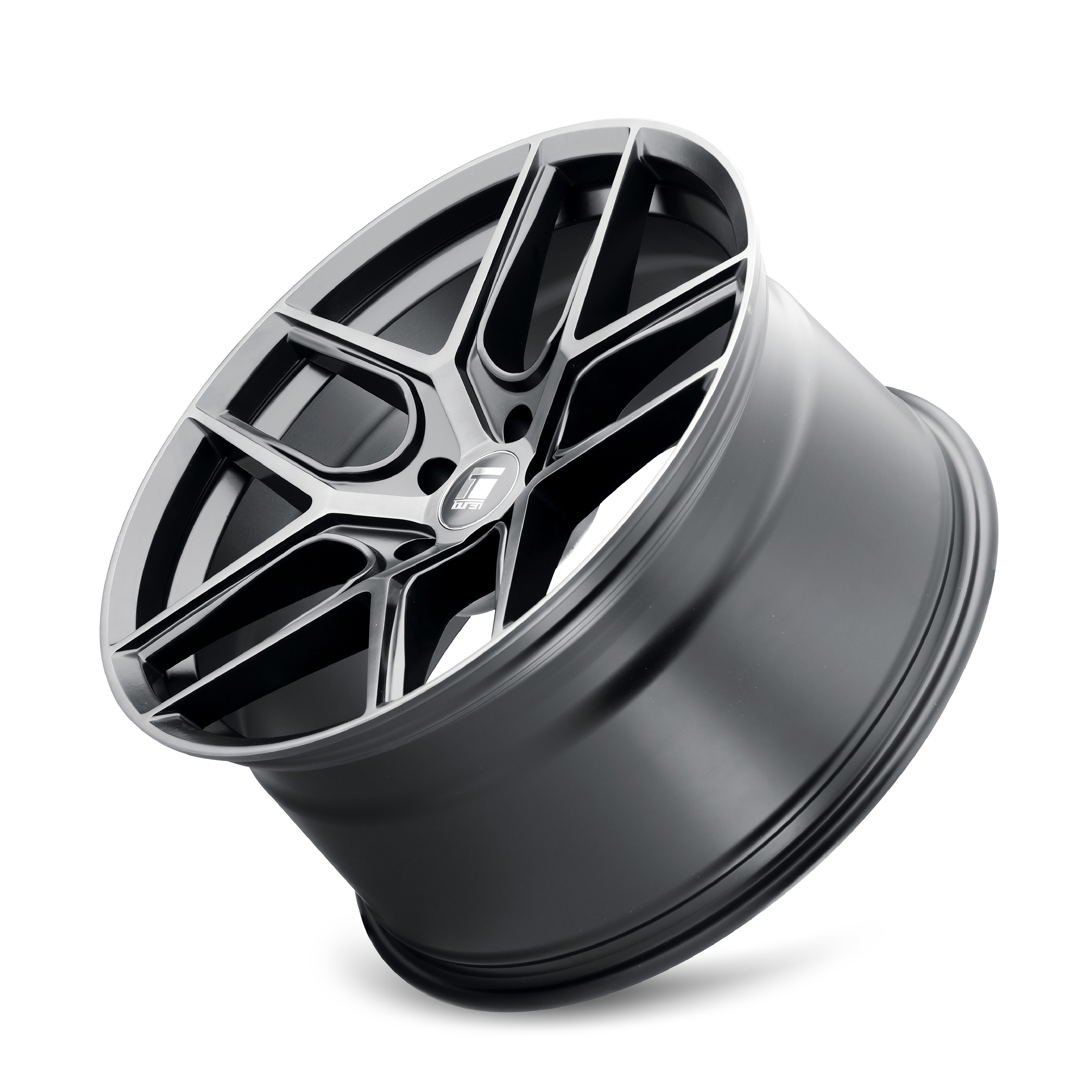 TOUREN TR79 22x9.5 6x139.7 ET30 106.1 Matte Black Brushed With Dark - Stylish and High - Performance Wheels