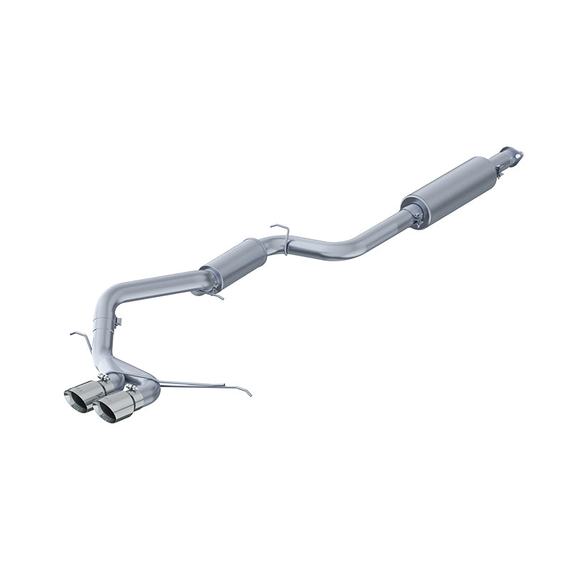 MBRP 2013 - 2018 Ford Focus ST 2.0L EcoBoost Dual Center Outlet AL 3in Cat - Back Exhaust: Unleash Your Ride's Potential!
