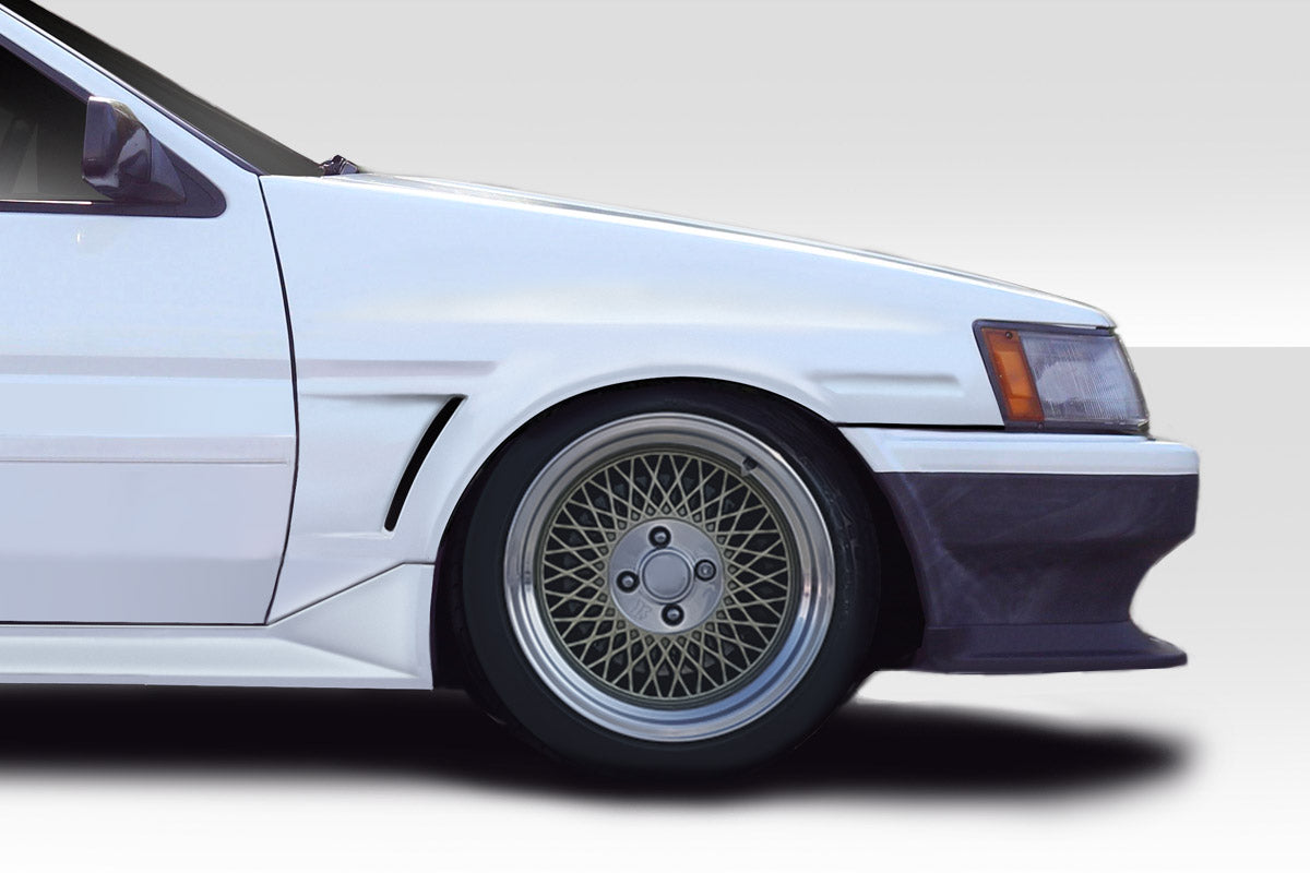 Get the Duraflex JB Sport 20mm Front Fenders for Your 1984 - 1987 Toyota Corolla Levin 2DR/HB Now!