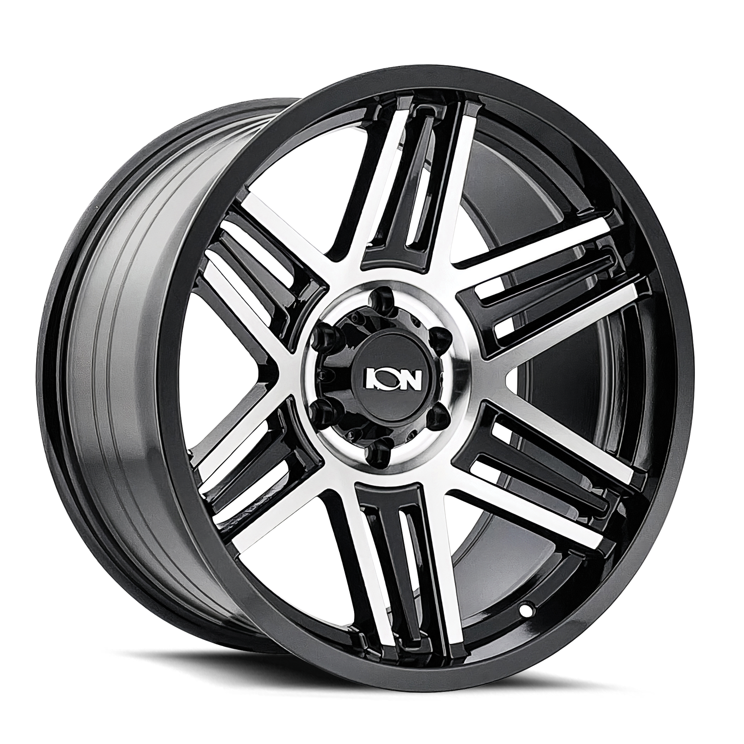 ION 147 Gloss Black Machined Wheels - 20x9, 6x139.7 ET0 106 - A Must - Have!