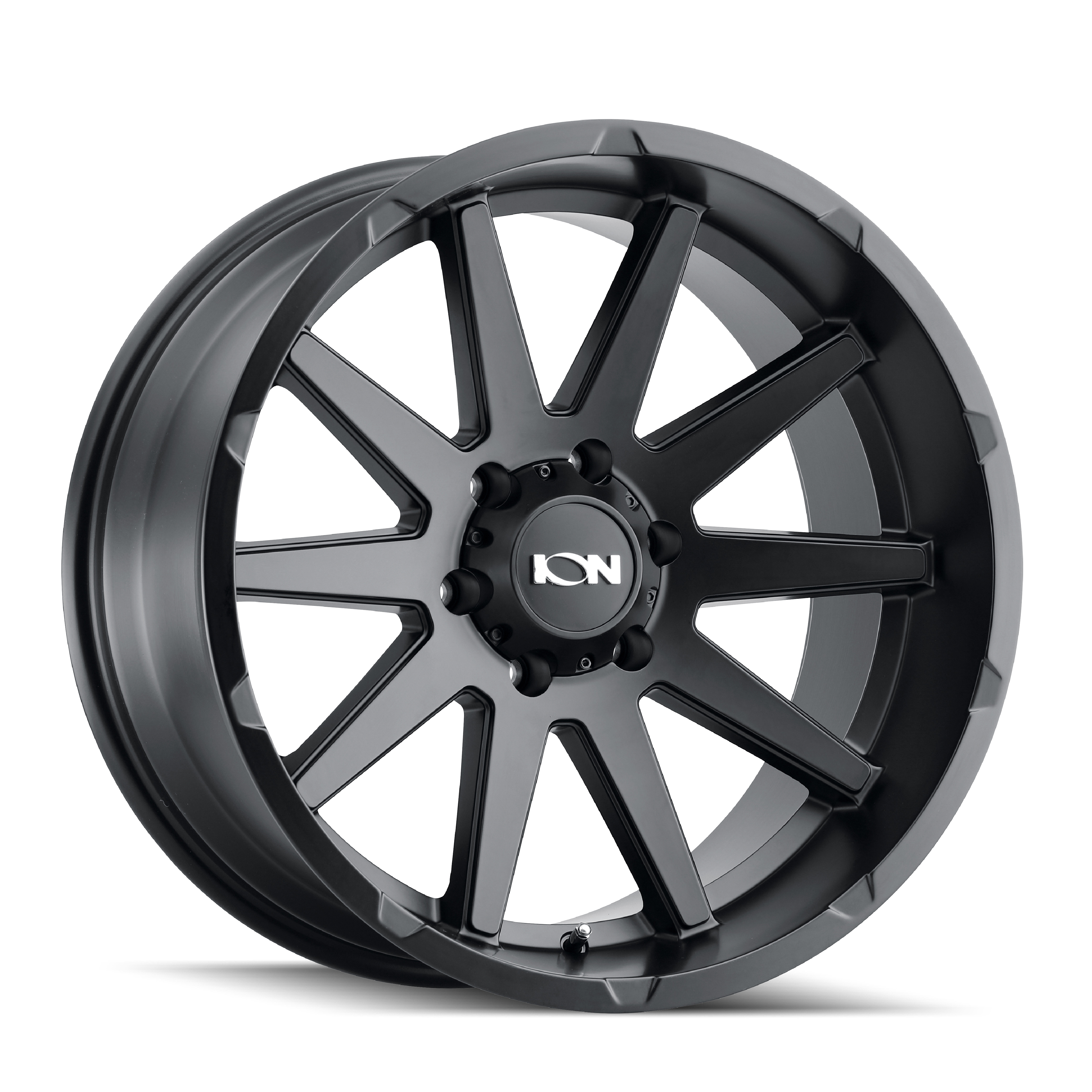ION 143 Wheels - 17x9 6x120 ET18 66.9 Matte Black - Stylish and Durable!