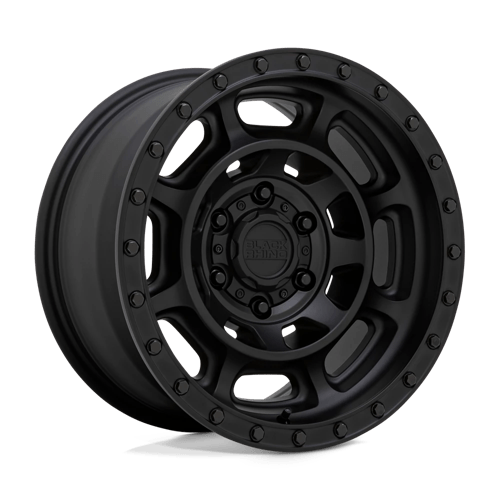Stunning Black Rhino CONVOY Wheels - 17X8.5 Matte Black, Grab Yours Now!