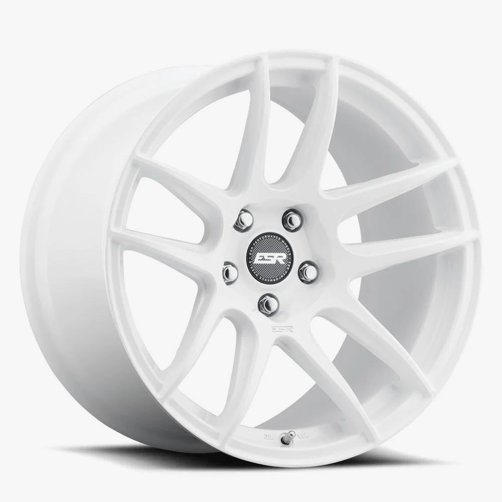 ESR CS8 19x10.5 Custom PCD & Offset Gloss White - Stylish and High - Performance Wheels